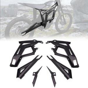 탈라리아 스팅용 YIBEICO 바디 프레임 보호 커버 MX3 MX4 MX5 EVO /EXPE 케이스, 가드 스티커, 탈라리아용 E-Bike 액세서리(탄소 패턴)