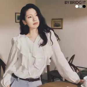 클리어런스 초특가(26SS) 제인 프릴 블라우스 1종