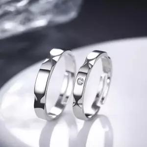 [엘스쥬쥬]RC13SET Silver 소중한 사랑 은반지 커플링