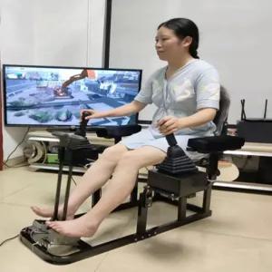 스마트 유압 감도 굴착기 학습기 고화질 시뮬레이터 굴착기연습