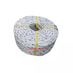 PP 안전로프 빨래줄 밧줄 등산 5mm x 110m 1.3kg 캠핑 텐트 설치 타프 타프용 캠핑용 튼튼한 레져 다용도