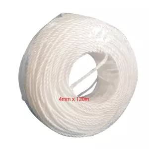 PP 안전로프 빨래줄 밧줄 등산 4mm x 120m 1.1kg 캠핑 텐트 설치 타프 타프용 캠핑용 튼튼한 레져 다용도