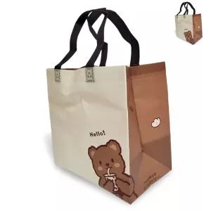 가방 미니 곰돌이모양 부직포쇼핑백 가방