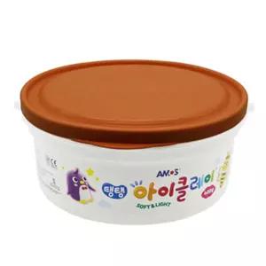 탱탱 아이클레이 대용량 버킷 400g (갈색)완구 장난감 만들기 만들기놀이