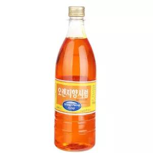 오렌지맛시럽1kg/삼화한양-12개