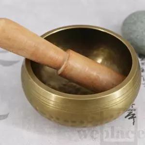 정신수양 싱잉볼 8CM 명상볼 티벳종 태국인테리어소품 불교종 주물종 불교용품 명상도구 싱잉볼세트 교회종