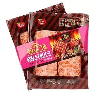 오븐&통그릴폭찹스테이크280gx2/동원-3개
