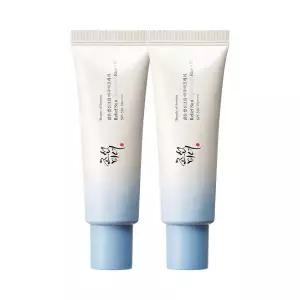 [쌀알춘식이스트레스볼] 조선미녀 맑은쌀 선크림 아쿠아프레쉬 50ml 2입 기획