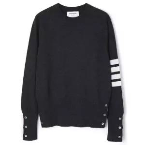 톰브라운 MUST IT_ 4바 스트라이프 캐시미어 니트 MKA001A 00011 022 115243881