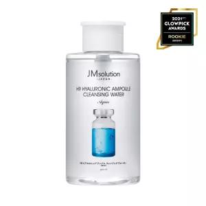 제이엠솔루션 H9 히아루로닉 앰플 클렌징 워터 아쿠아 500ml