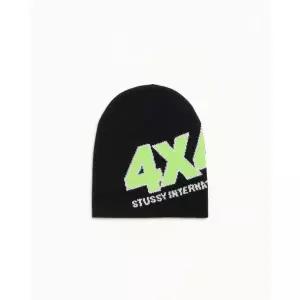스투시비니 4X4 SKULL모자 - 블랙