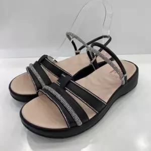 [에스콰이아]에스콰이아 여성 2-Way 보석장식 캐주얼 뮬 샌들 3cm 636_GN