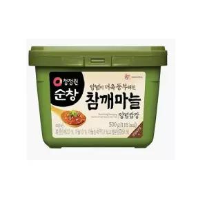 참깨마늘양념500g/청정원-10개