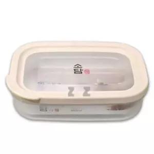 소담 밀폐용기 보관통 480mL 3호 반찬통 냉장고 용기 스텐반찬통
