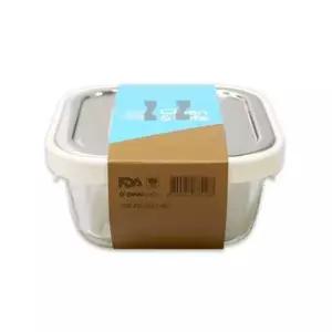 스텐 밀폐용기 보관 정1호 320ml 반찬통 냉장고 용기 스텐반찬통