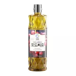 참빛고운포도씨유.900ml/청정원-3개