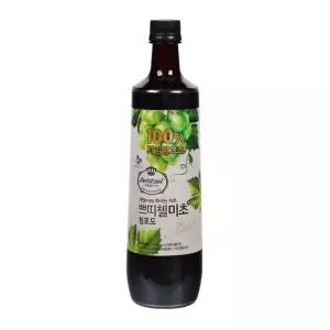 쁘띠첼미초청포도900ml/백설-3개