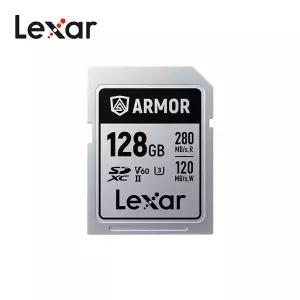 렉사 아머 실버 프로 SD 메모리카드 SDXC UHS-II V60 128GB 캐논 소니 니콘 후지 카메라 호환