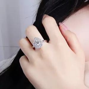 1캐럿 다이아 몬드 반지 IGI 랩 GIA 신의 물방울 페어 예물 프로포즈 엄마 선물