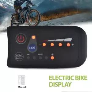 S810 전기 자전거 액세서리 36V Ebike 디스플레이 방수 및 작동하기 쉬운 컴퓨터 사이클링 속도계