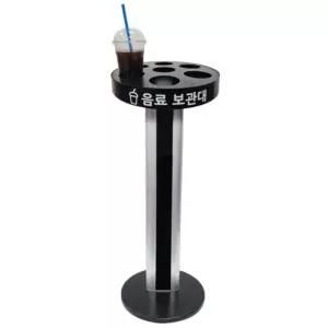 음료보관대(BTS-O1B)컵대 도서관대 선반 꽂이 스탠드대 매장대 가게대 커피대