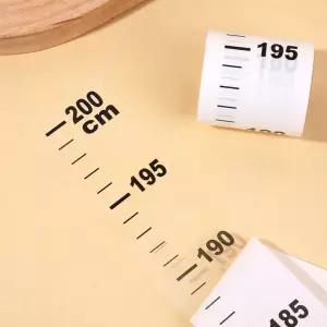 투명 키재기 스티커 200cm 롤타입