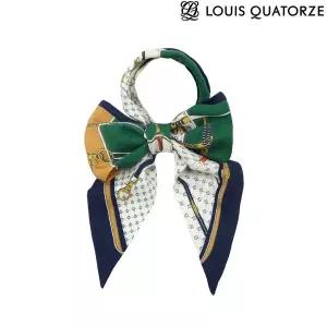 루이까또즈 LOUIS QUATORZE (1DSL700GR) 울실크 애니 빅방도 스카프 그린 226878