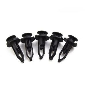 차량용 선정리 10 20 30 50 100PCS 9mm 자동차 범퍼 후면 커버 푸시 클램프 도요타 자동 도어 클립 검정색 플라스틱 고정 52161 16010