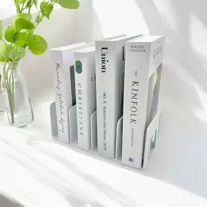책상 미니 4칸 칸막이 책꽂이 책정리대