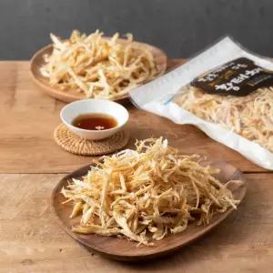 황토가마에 구운 황태실채 (500g) 국내가공 북어구운실채 구운명태 구운포 구운실체 로스팅실 로스팅