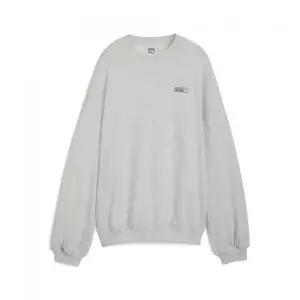 푸마 puma PUMA x 로제 오버사이즈 크루 TR 플랫 라이트 그레이 63380310 224873
