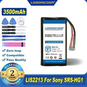 LOSONCOER LIS2213 3500mAh 스피커 배터리, 소니 SRS-HG1 HG10 플레이어 축전지, 3 선