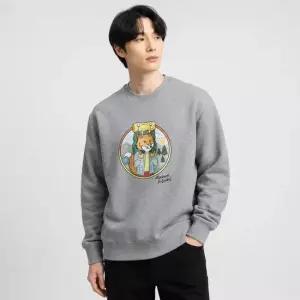 메종키츠네 RAMBLING FOX COMFORT SWEATSHIRT NM00314KM0307-H131) 램블링 폭스 컴포트 맨투맨)