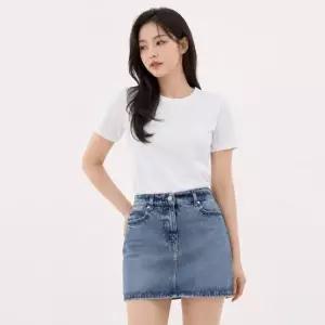 MSGM 데님 미니 스커트 3441MDD45L 237295 88)