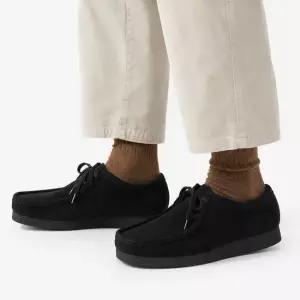 클락스 Wallabee Black Suede 26155519) 왈라비)