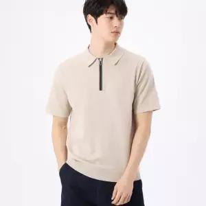 폴스미스 하프 집업 코튼 피케 셔츠 M2R 085X P22356 03)