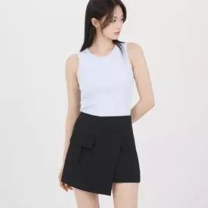 MSGM 프론트 포켓 스커트 3641MDB10 247010 99)