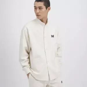 니들스 S.C. Army Shirt - White OT180) S.C. 아미 셔츠)