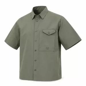 CP컴퍼니 Popeline Short Sleeve Shirt 18CMSH249A 005328G 669) 포플린 숏 슬리브 셔츠)