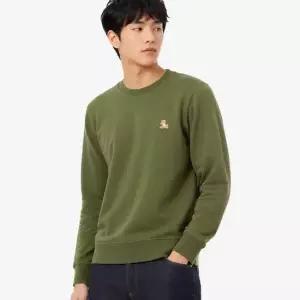메종키츠네 CHILLAX PATCH REGULAR SWEATSHIRT LM00303KM0001-P384) 칠렉스 패치 레귤러 맨투맨)