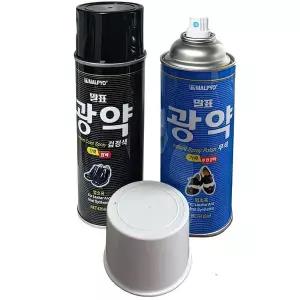 말표 스프레이 구두약 가죽 보호 광택 코팅제 420ml 관리 영양 공급