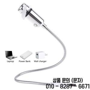 미니 모바일 USB 전원 냉각 선풍기 유연한 구스넥 데스크탑 PC 컴퓨터 노트북 태블릿용