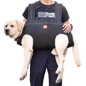 다기능 애완견 캐리어 백팩 휴대용 강아지 이동 슬링백 포대기 앞가방 아기띠 중대형견용 편안하고 통기성