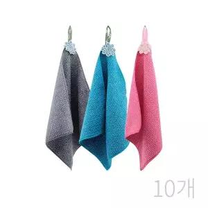 극세사 주방타올 행주 걸레 업소용 식당 손걸레 33x33 10장 33cm