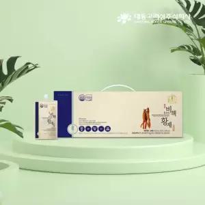 남성 홍삼진 비책황제 파우치형 120ml 20포 국내산6년근홍삼 구기자 사양벌꿀 선물세트