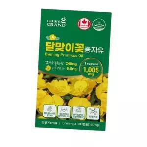 여성 건강 선물 대용량 달맞이꽃 유 오일 감마리놀렌산 영양제 제품 180 캡슐