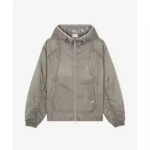 뉴발란스 NEW BALANCE [적립금5%]NBNAG2W522 WOMEN 브리즈라이트 초경량 셔링 우븐자켓 (DARK BEIGE)NBNAG2