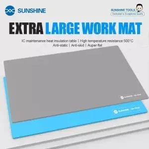 SUNSHINE SS-004F 대형 실리콘 납땜 매트 정전기 방지 열 차단 작업 패드 BGA 스테이션 용접 수리 도구