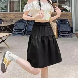 [라일리여성의류] Rly 루즈핏밴딩치마 편안한스타일 여자편한옷 봄나들이패