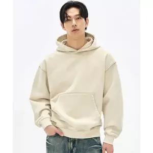 매장정품 소버먼트 SOVERMENT 890G 컷 블리치 후드-에시드 베이지- blH-03 753423